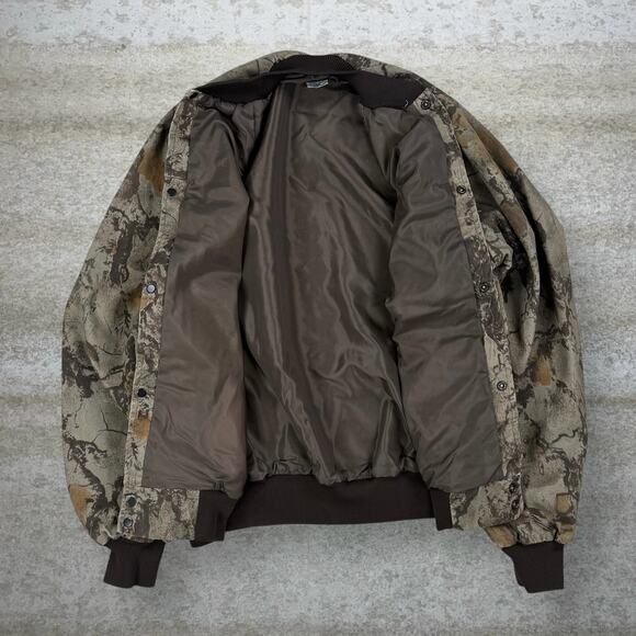 Vintage Nat Gear Hunting Camo Jacket Button Up Made in USA 90s - Picture 2 of 4